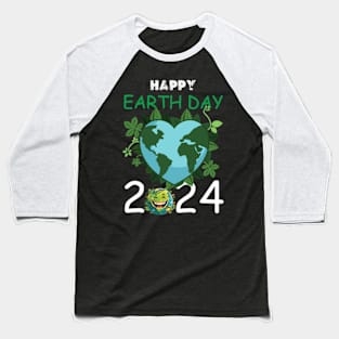 happy earth day 2024 gift april 22 Cute  Lover Baseball T-Shirt